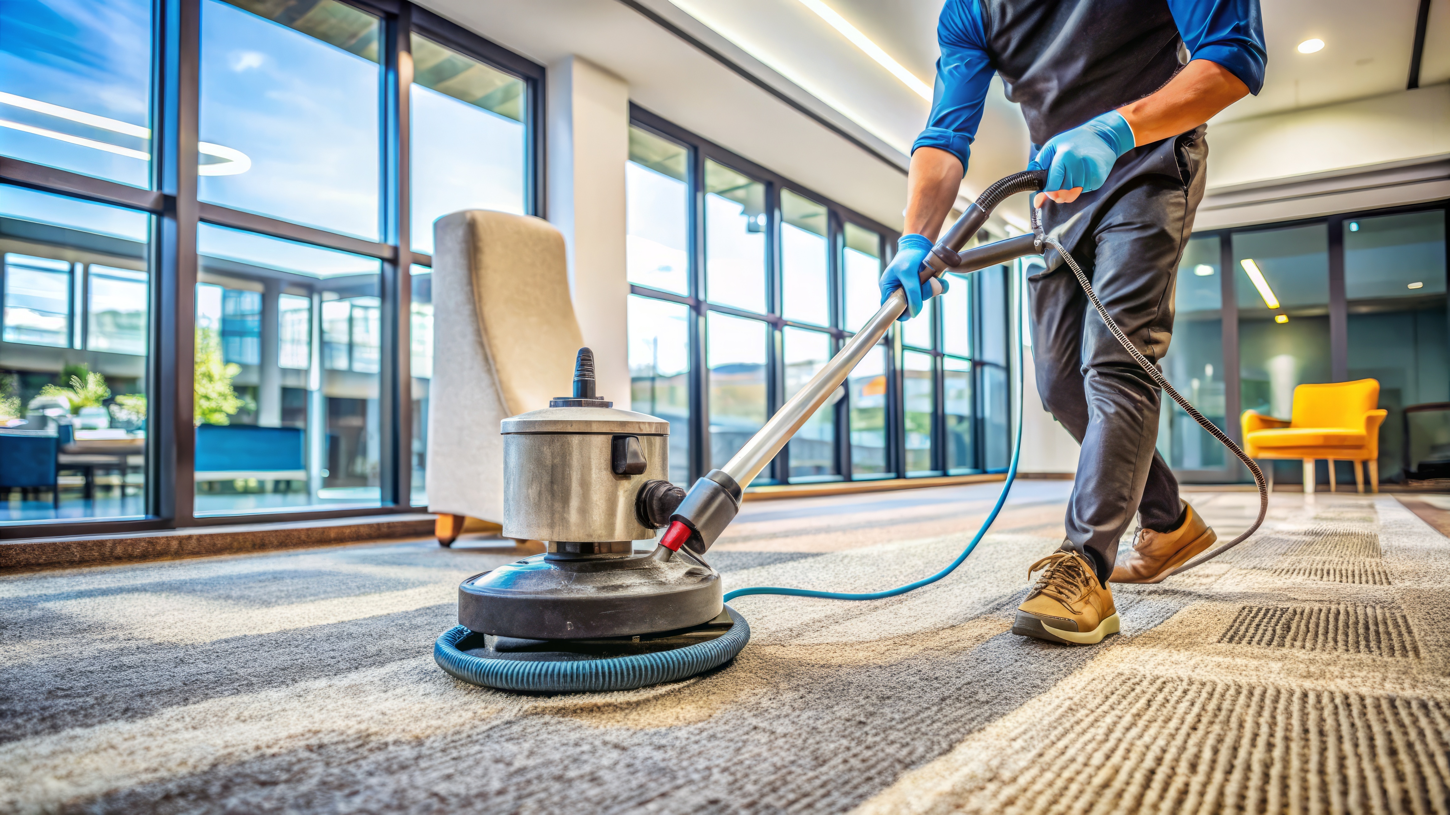Commercial carpet cleaning